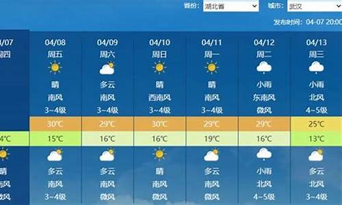 随州未来30天天气预报最准确_随州未来3